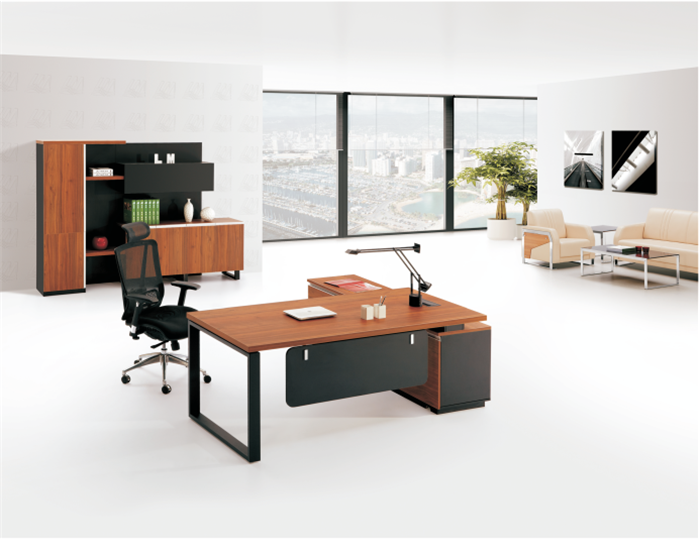 鋼木結合辦公桌