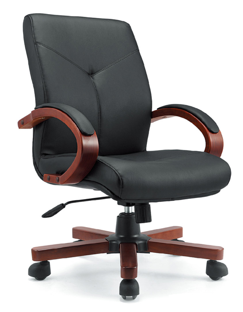 實木五金辦公班椅B009 實木五金辦公班椅B009