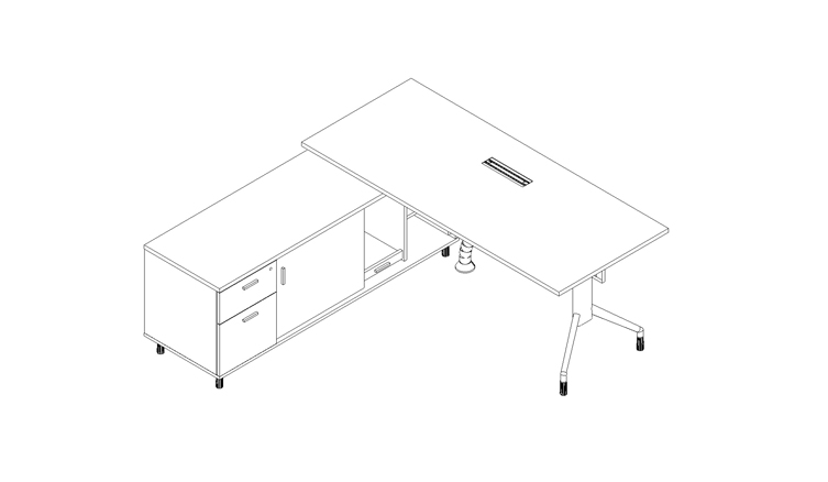 行政辦公桌BZ307(4) 行政辦公桌BZ307(4)